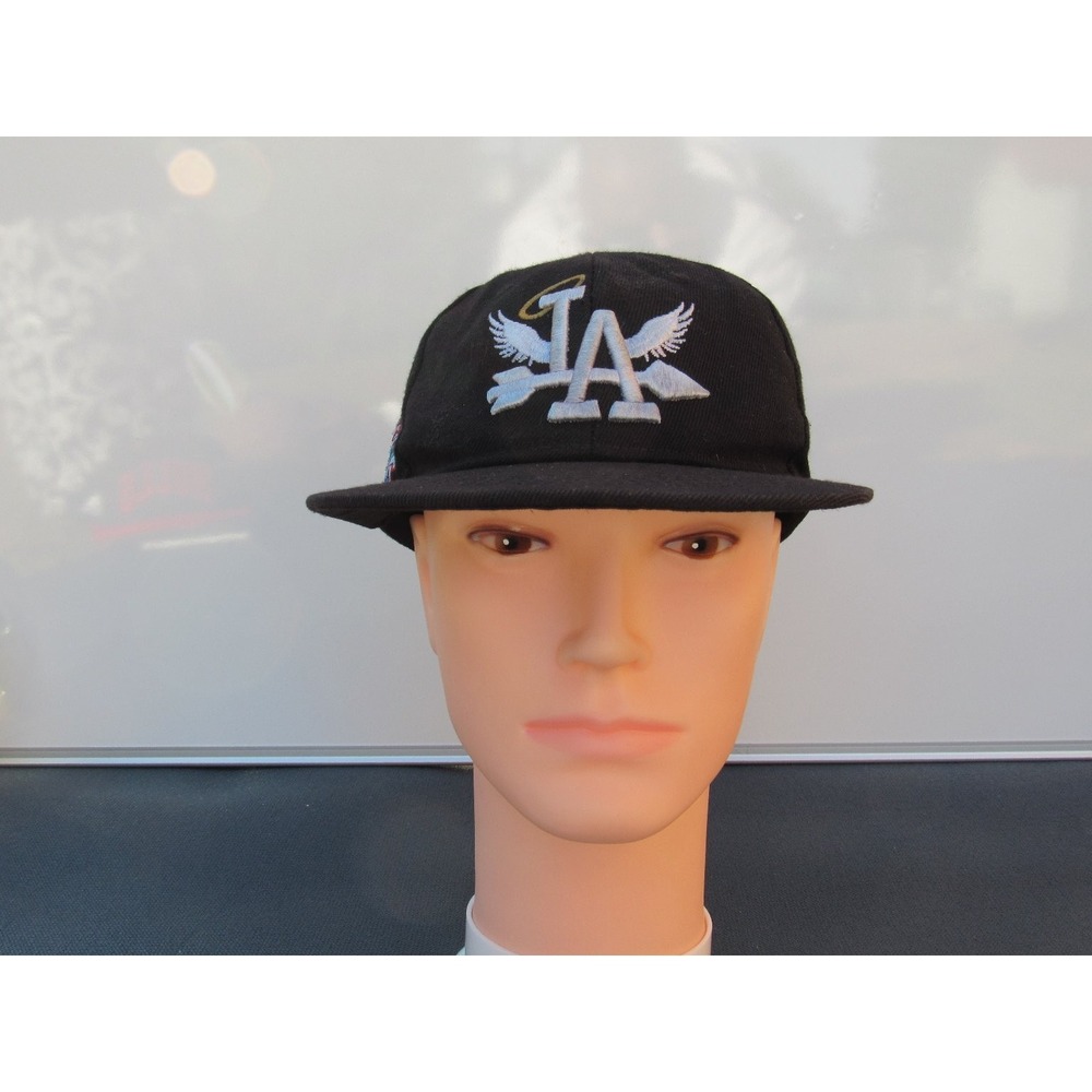 Los Angeles Dodgers Hat Snapback Men's Adjustable‎ Black World Champs